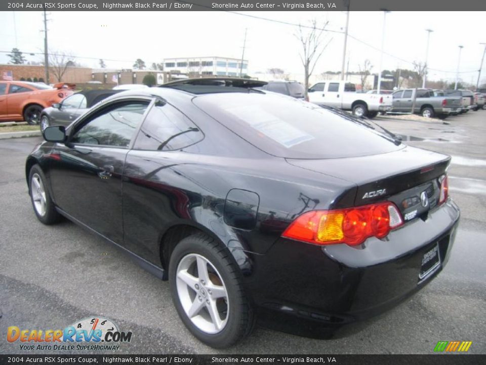 2004 Acura RSX Sports Coupe Nighthawk Black Pearl / Ebony Photo #3