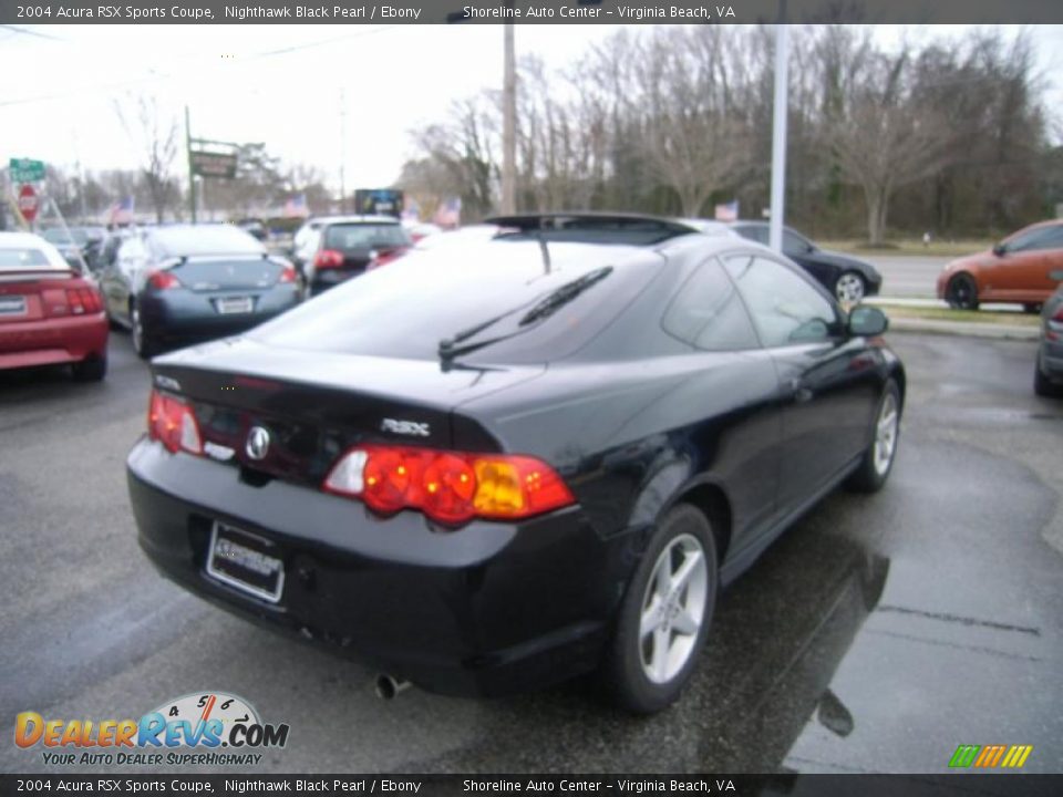 2004 Acura RSX Sports Coupe Nighthawk Black Pearl / Ebony Photo #5