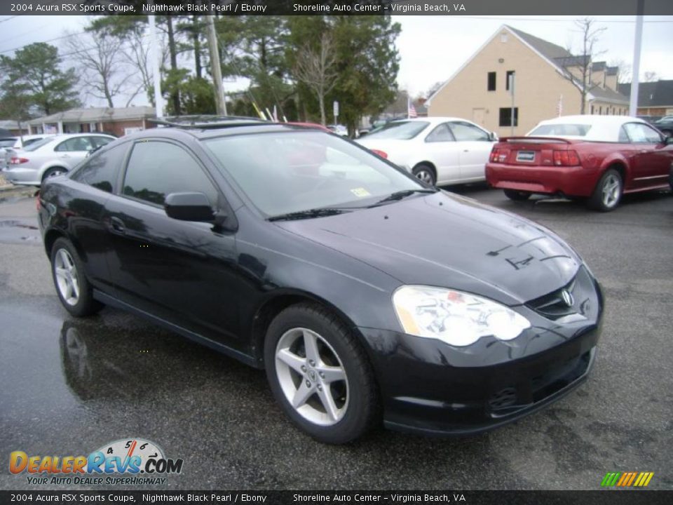 2004 Acura RSX Sports Coupe Nighthawk Black Pearl / Ebony Photo #7