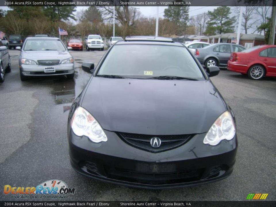 2004 Acura RSX Sports Coupe Nighthawk Black Pearl / Ebony Photo #8
