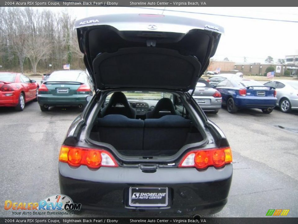2004 Acura RSX Sports Coupe Nighthawk Black Pearl / Ebony Photo #11