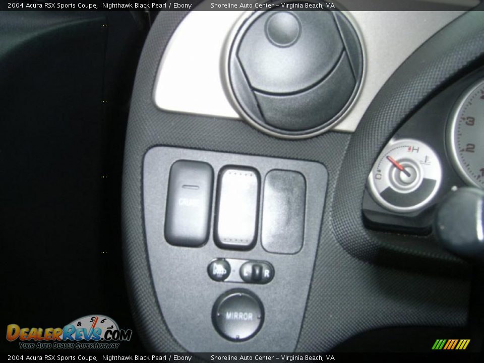 2004 Acura RSX Sports Coupe Nighthawk Black Pearl / Ebony Photo #18