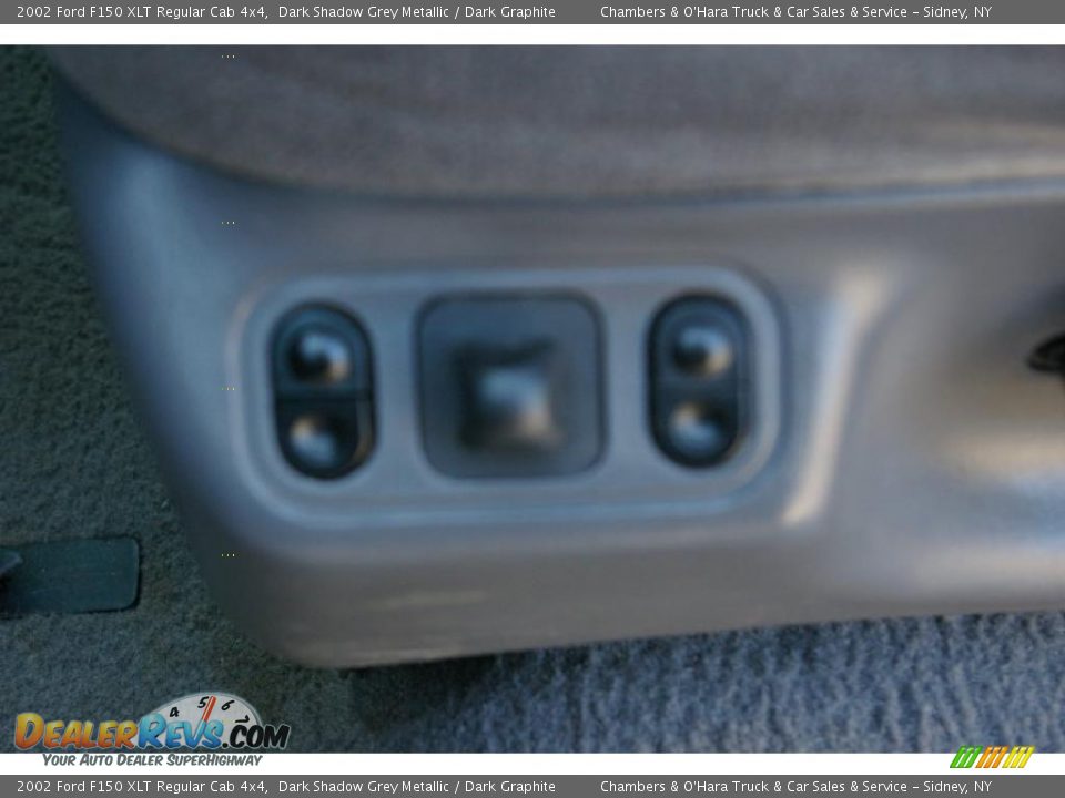 2002 Ford F150 XLT Regular Cab 4x4 Dark Shadow Grey Metallic / Dark Graphite Photo #4