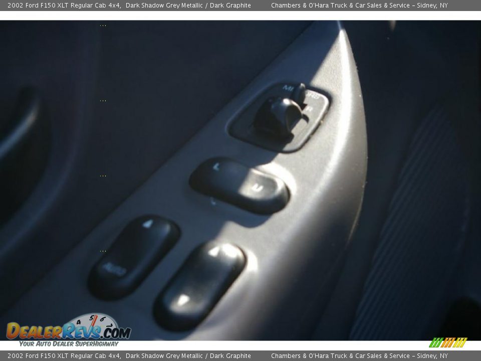 2002 Ford F150 XLT Regular Cab 4x4 Dark Shadow Grey Metallic / Dark Graphite Photo #5