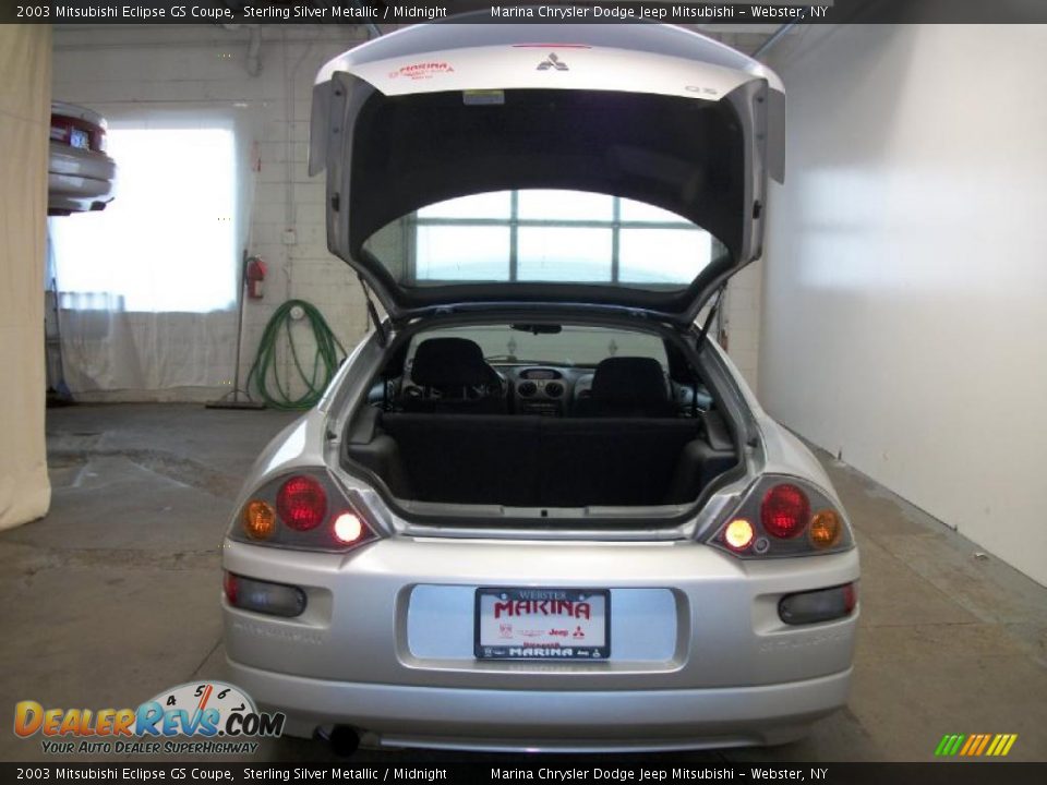 2003 Mitsubishi Eclipse GS Coupe Sterling Silver Metallic / Midnight Photo #11