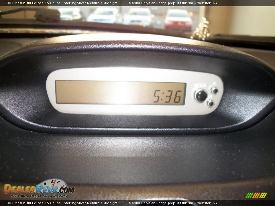 2003 Mitsubishi Eclipse GS Coupe Sterling Silver Metallic / Midnight Photo #22