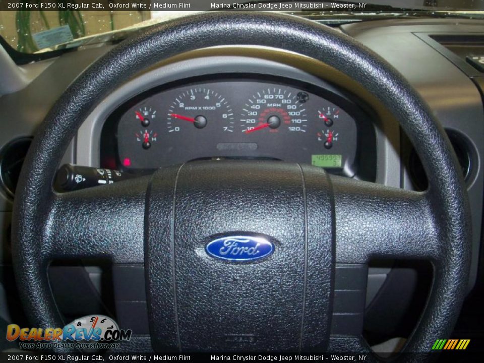 2007 Ford F150 XL Regular Cab Oxford White / Medium Flint Photo #6