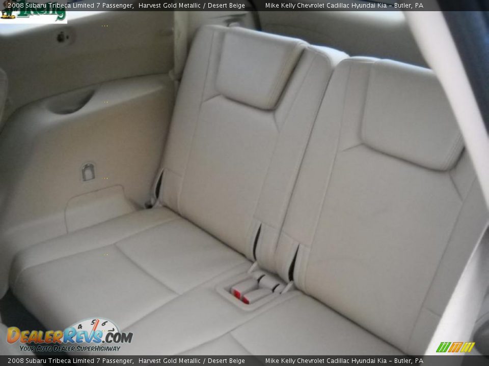2008 Subaru Tribeca Limited 7 Passenger Harvest Gold Metallic / Desert Beige Photo #13