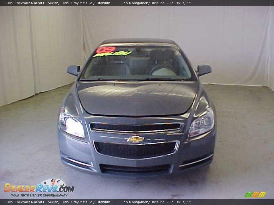 2009 Chevrolet Malibu LT Sedan Dark Gray Metallic / Titanium Photo #2