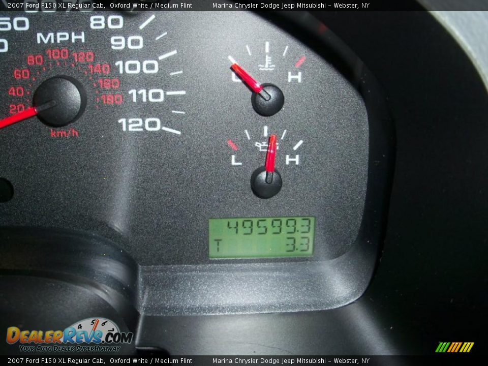 2007 Ford F150 XL Regular Cab Oxford White / Medium Flint Photo #21