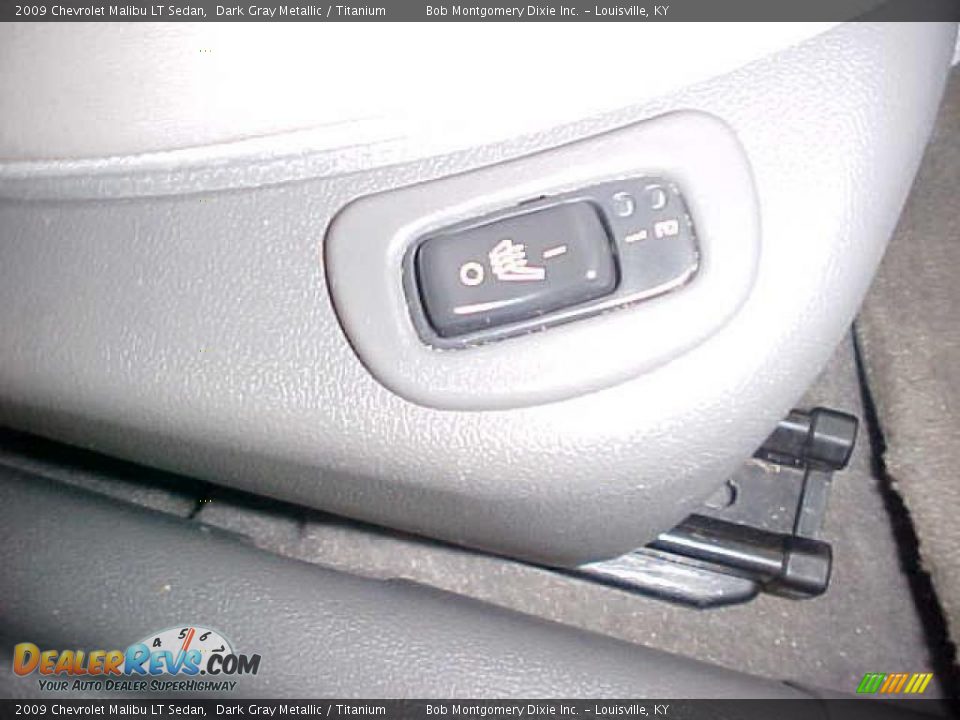 2009 Chevrolet Malibu LT Sedan Dark Gray Metallic / Titanium Photo #9