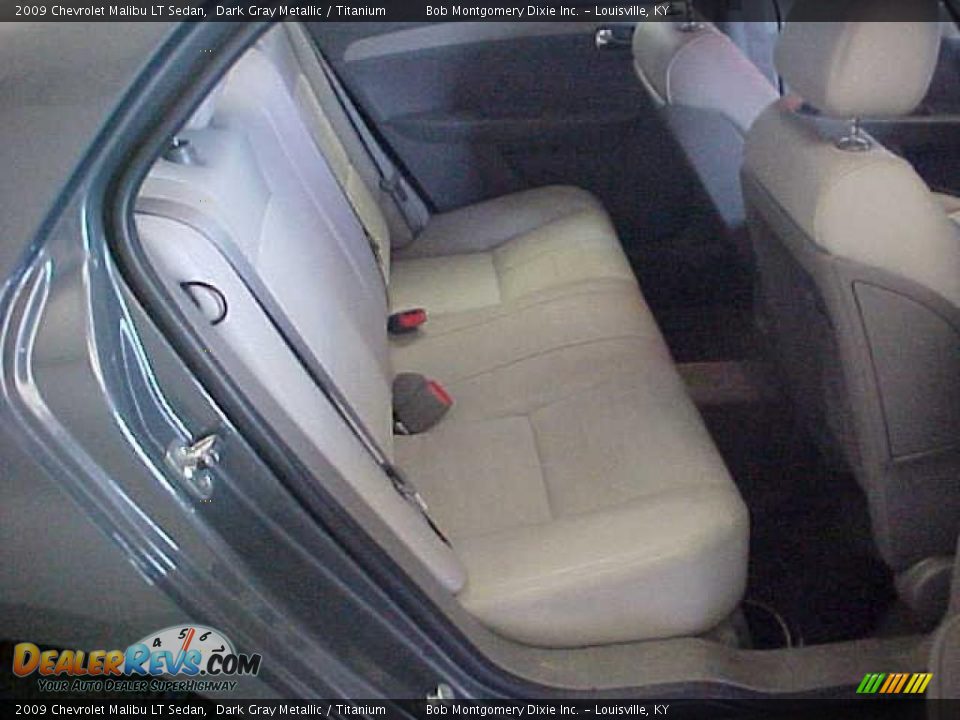 2009 Chevrolet Malibu LT Sedan Dark Gray Metallic / Titanium Photo #12
