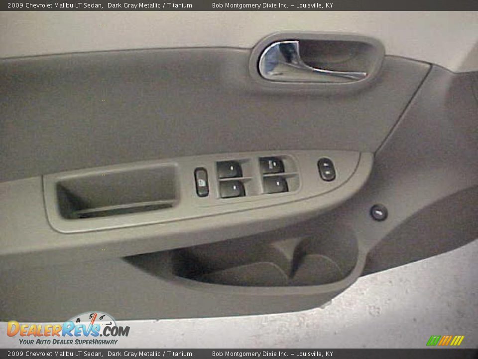2009 Chevrolet Malibu LT Sedan Dark Gray Metallic / Titanium Photo #21