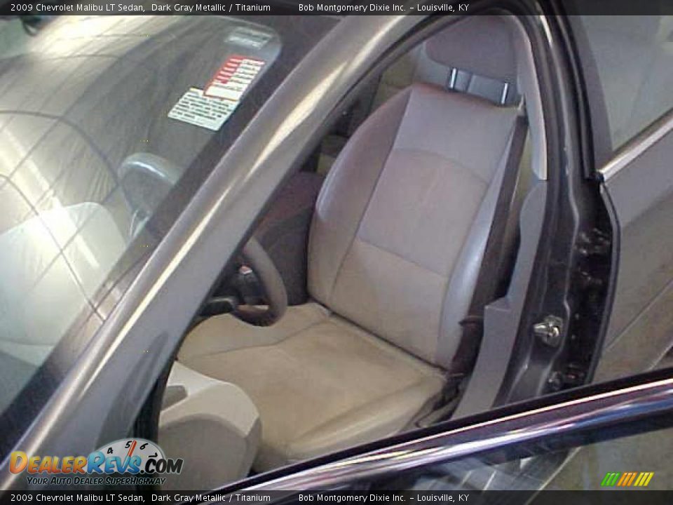 2009 Chevrolet Malibu LT Sedan Dark Gray Metallic / Titanium Photo #23