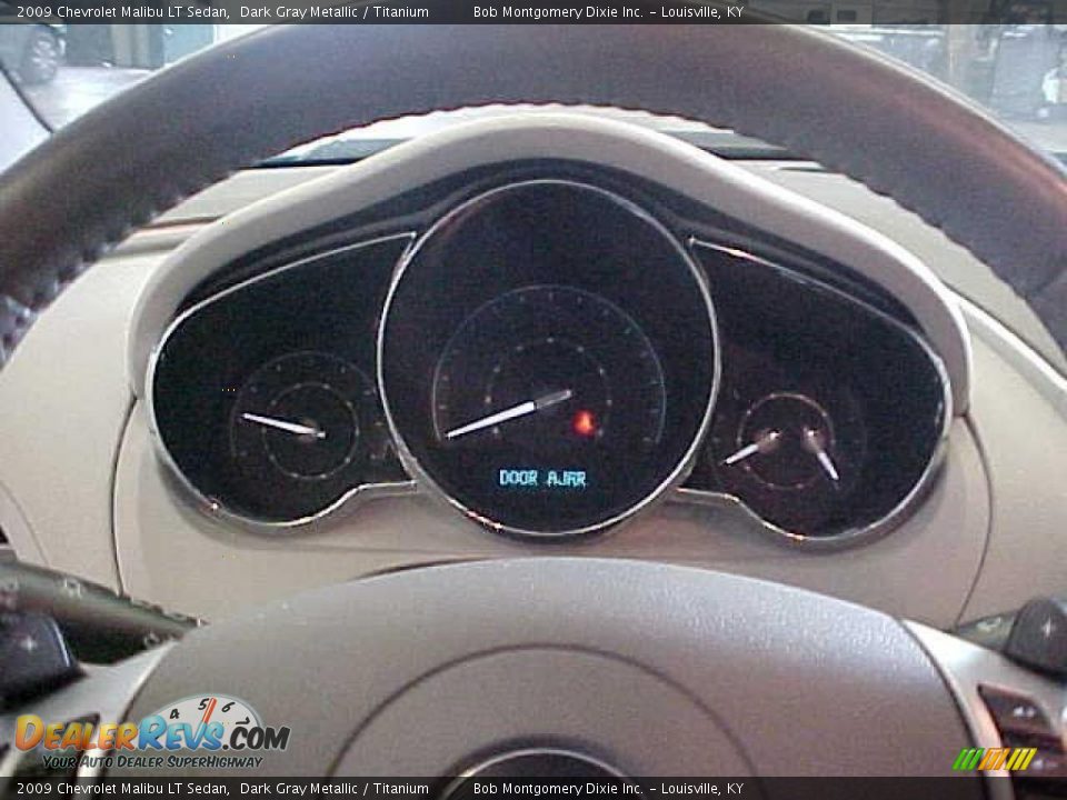2009 Chevrolet Malibu LT Sedan Dark Gray Metallic / Titanium Photo #24