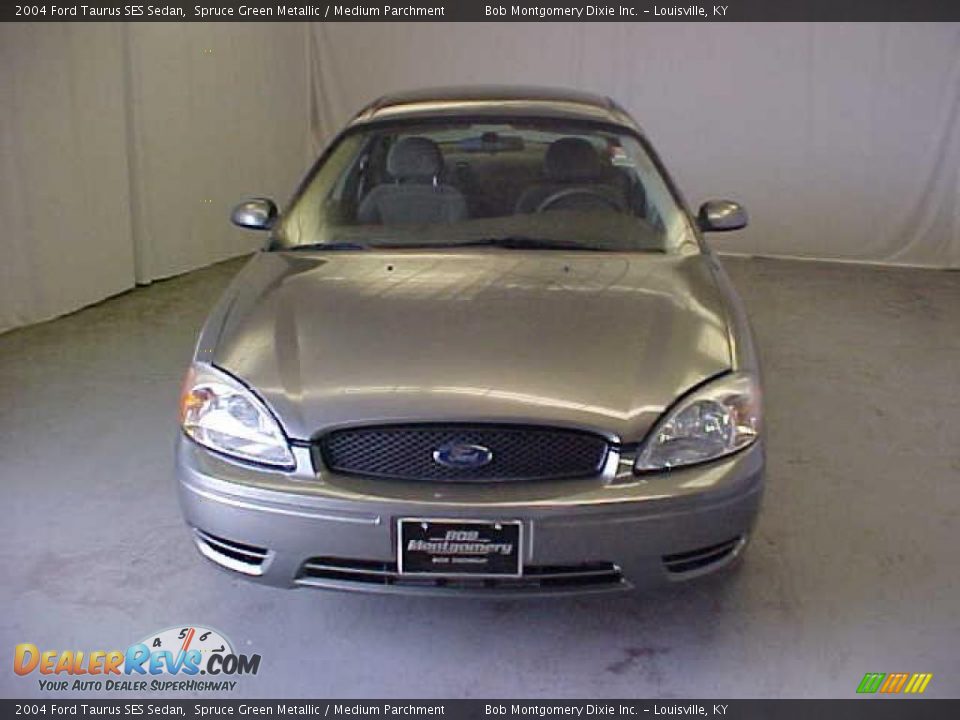 2004 Ford Taurus SES Sedan Spruce Green Metallic / Medium Parchment Photo #2