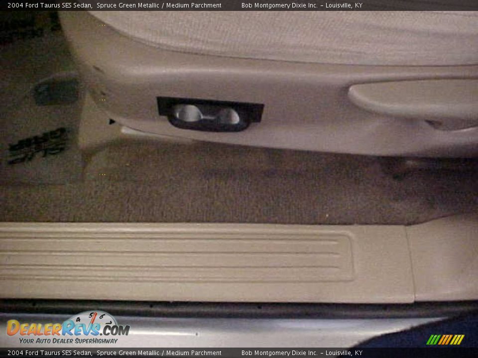 2004 Ford Taurus SES Sedan Spruce Green Metallic / Medium Parchment Photo #20