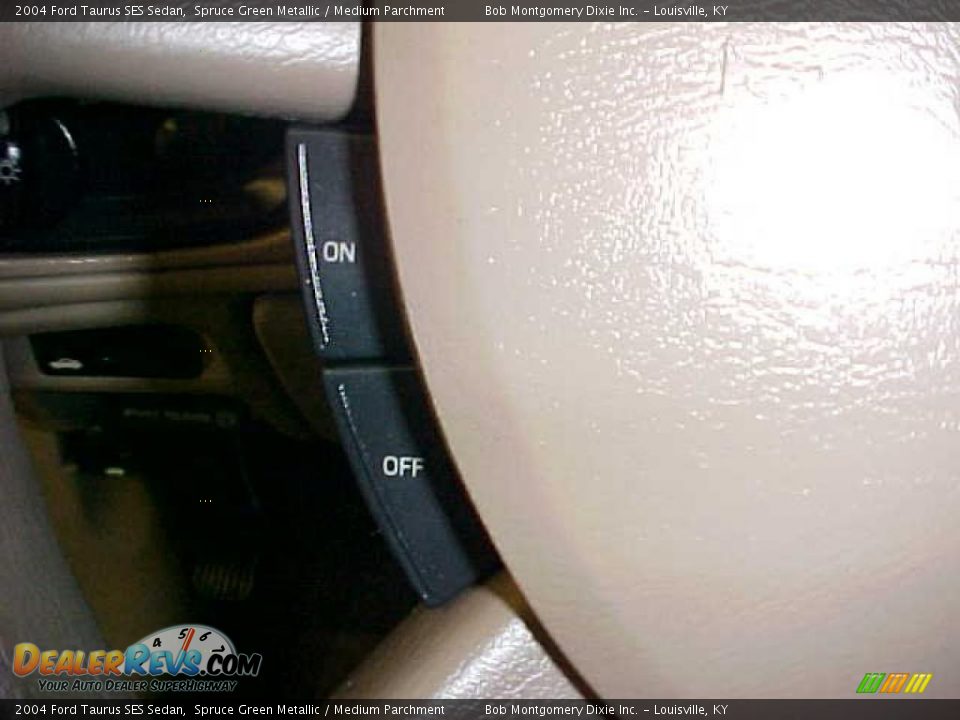 2004 Ford Taurus SES Sedan Spruce Green Metallic / Medium Parchment Photo #23