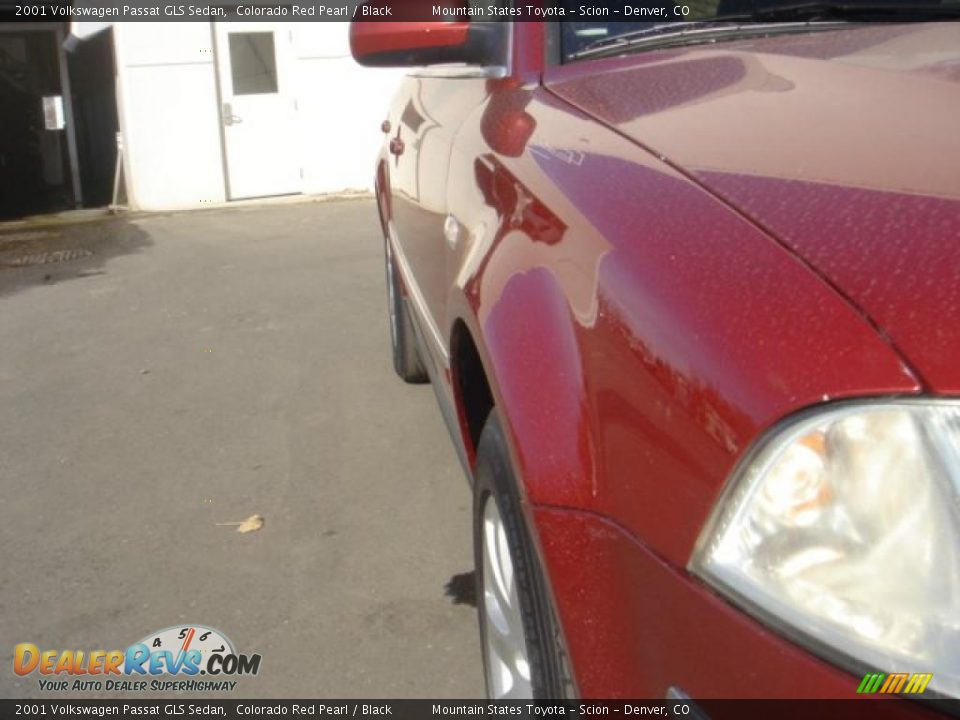 2001 Volkswagen Passat GLS Sedan Colorado Red Pearl / Black Photo #8