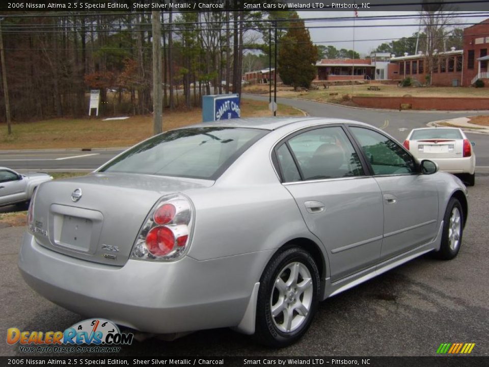 2006 Nissan Altima 2.5 S Special Edition Sheer Silver Metallic / Charcoal Photo #4