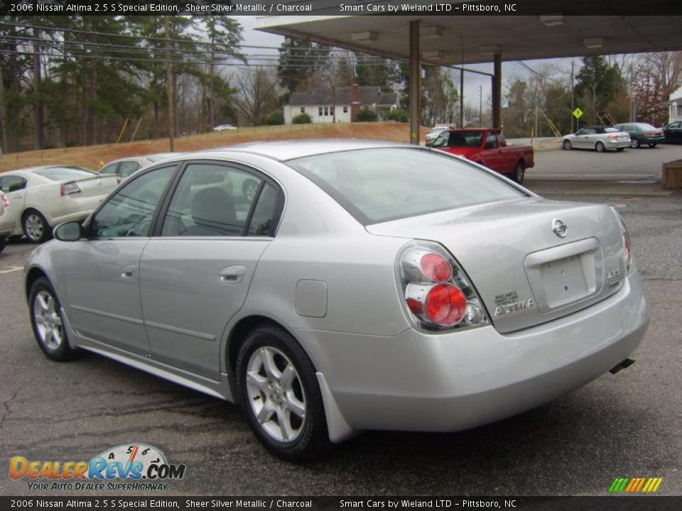 2006 Nissan Altima 2.5 S Special Edition Sheer Silver Metallic / Charcoal Photo #6