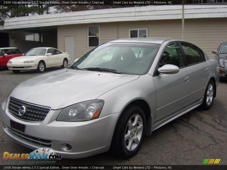 2006 Nissan Altima 2.5 S Special Edition Sheer Silver Metallic / Charcoal Photo #8