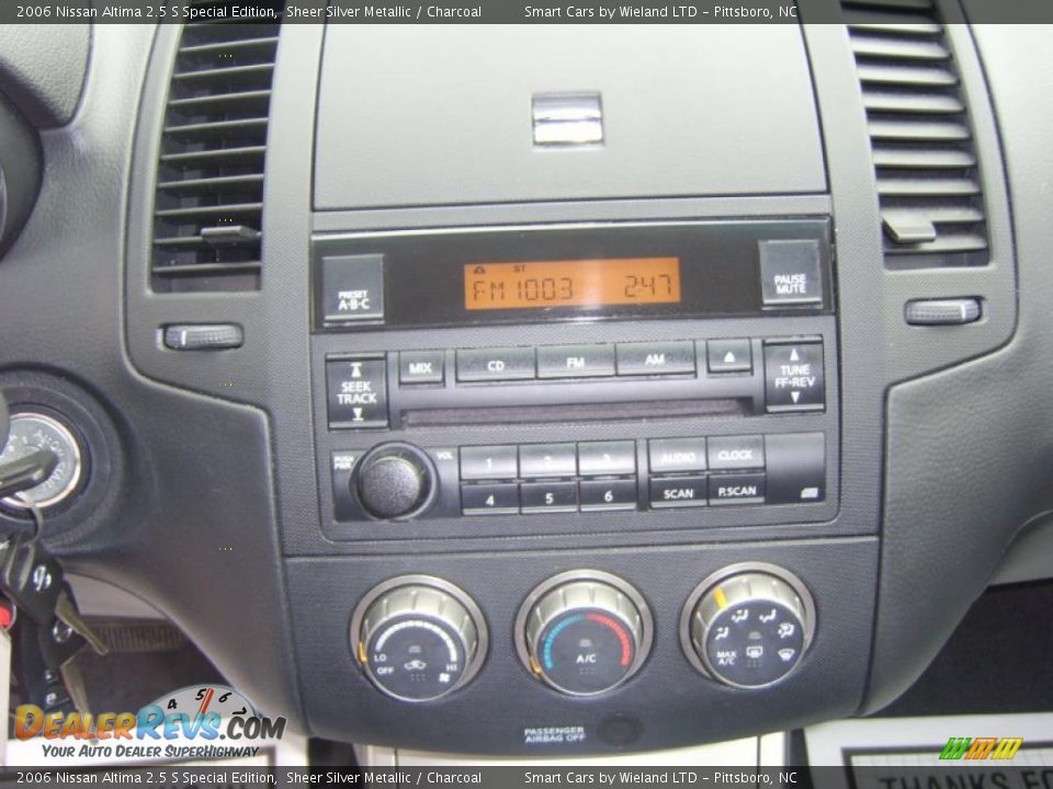 2006 Nissan Altima 2.5 S Special Edition Sheer Silver Metallic / Charcoal Photo #15