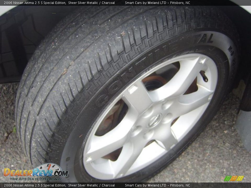 2006 Nissan Altima 2.5 S Special Edition Sheer Silver Metallic / Charcoal Photo #18