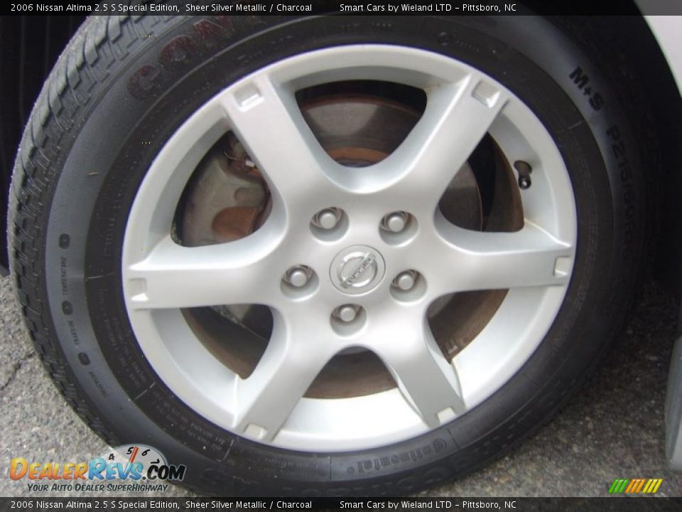 2006 Nissan Altima 2.5 S Special Edition Sheer Silver Metallic / Charcoal Photo #19