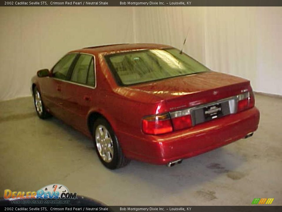 2002 Cadillac Seville STS Crimson Red Pearl / Neutral Shale Photo #19