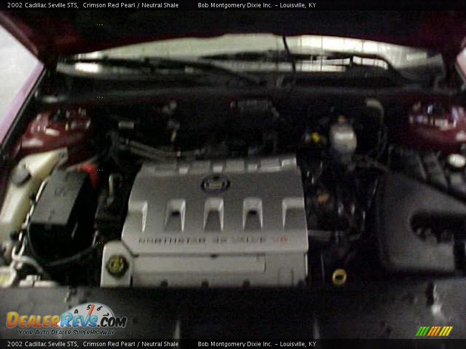 2002 Cadillac Seville STS Crimson Red Pearl / Neutral Shale Photo #26