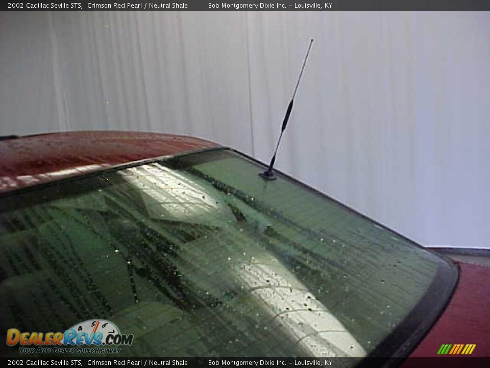 2002 Cadillac Seville STS Crimson Red Pearl / Neutral Shale Photo #27