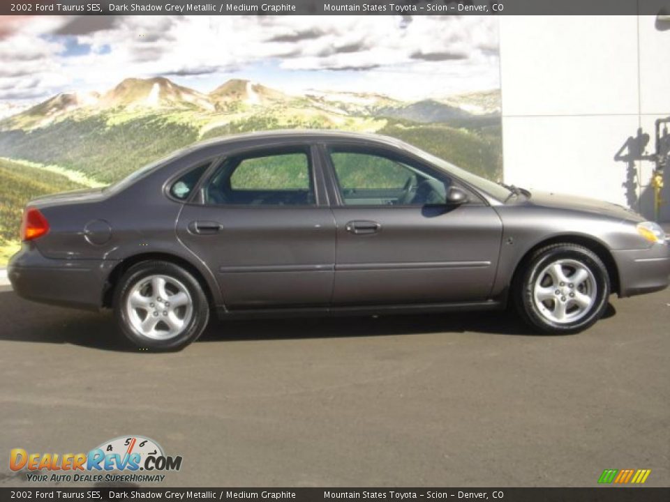 2002 Ford Taurus SES Dark Shadow Grey Metallic / Medium Graphite Photo #2