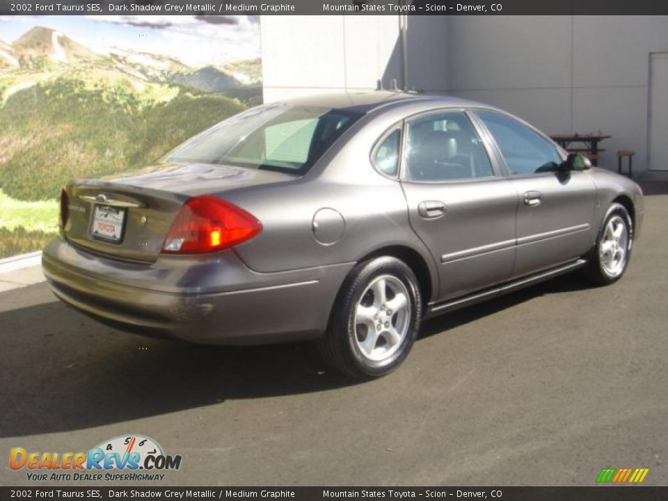 2002 Ford Taurus SES Dark Shadow Grey Metallic / Medium Graphite Photo #3