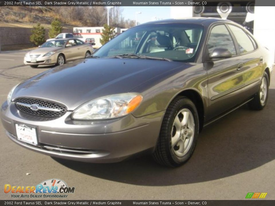 2002 Ford Taurus SES Dark Shadow Grey Metallic / Medium Graphite Photo #6