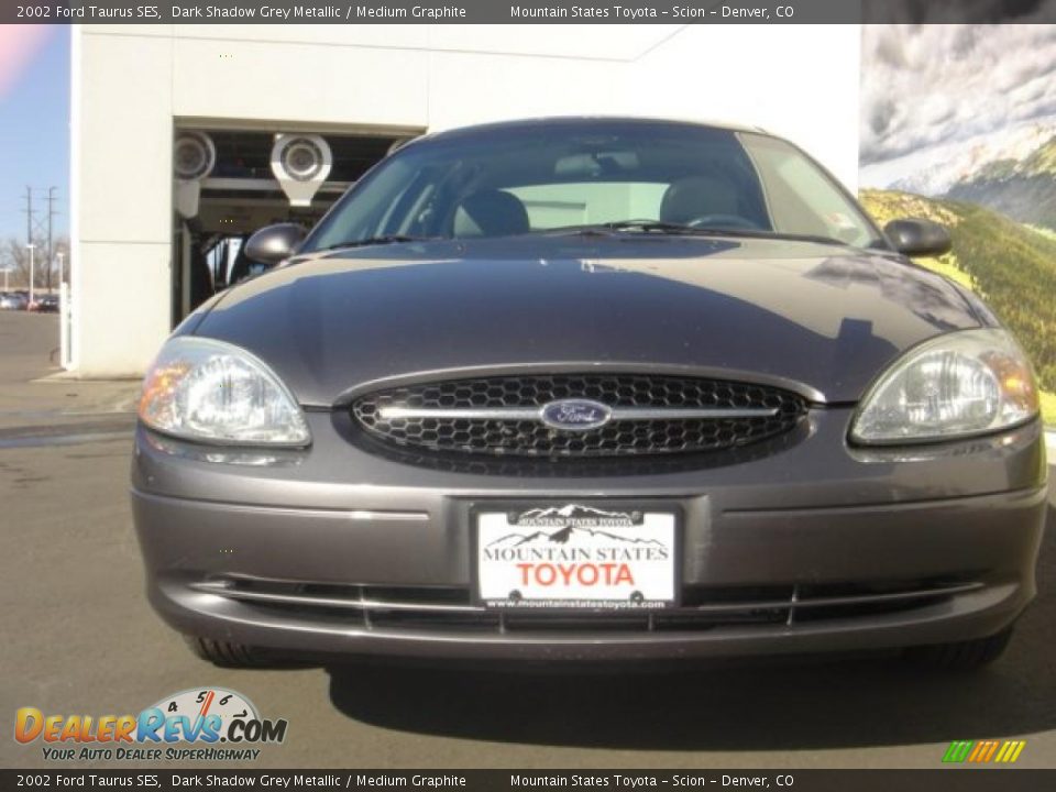 2002 Ford Taurus SES Dark Shadow Grey Metallic / Medium Graphite Photo #8