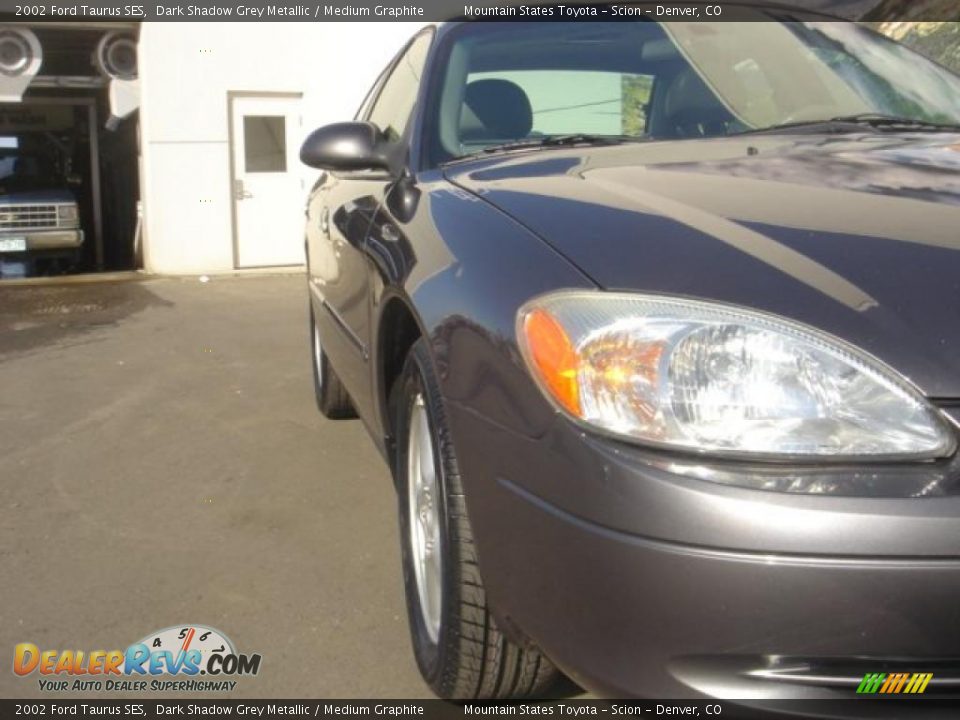 2002 Ford Taurus SES Dark Shadow Grey Metallic / Medium Graphite Photo #9