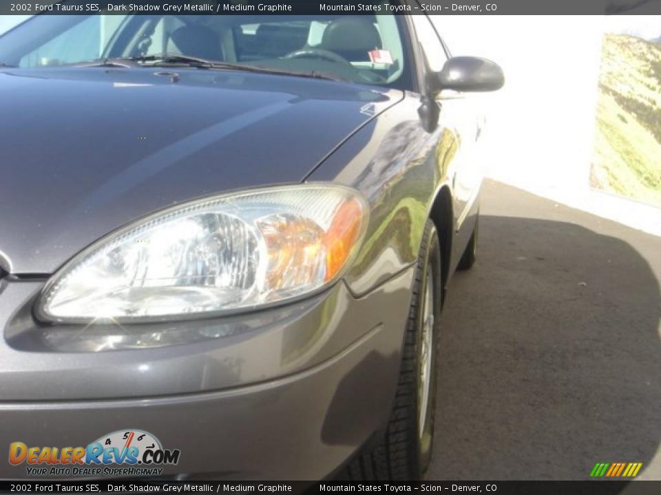 2002 Ford Taurus SES Dark Shadow Grey Metallic / Medium Graphite Photo #10