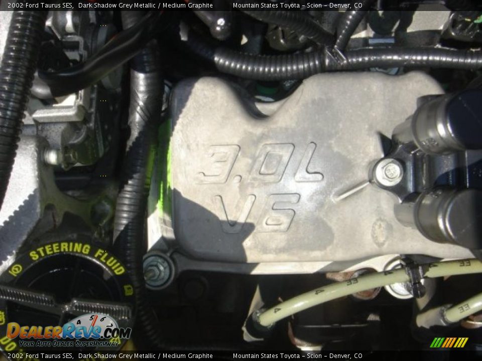 2002 Ford Taurus SES Dark Shadow Grey Metallic / Medium Graphite Photo #17