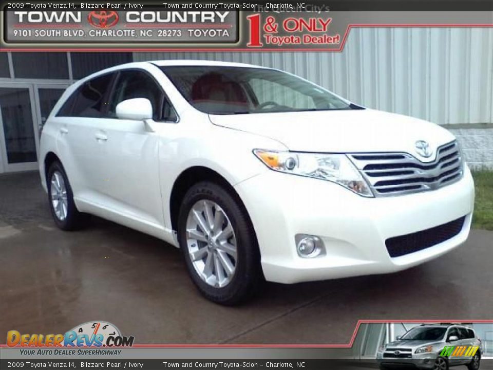 2009 Toyota Venza I4 Blizzard Pearl / Ivory Photo #1