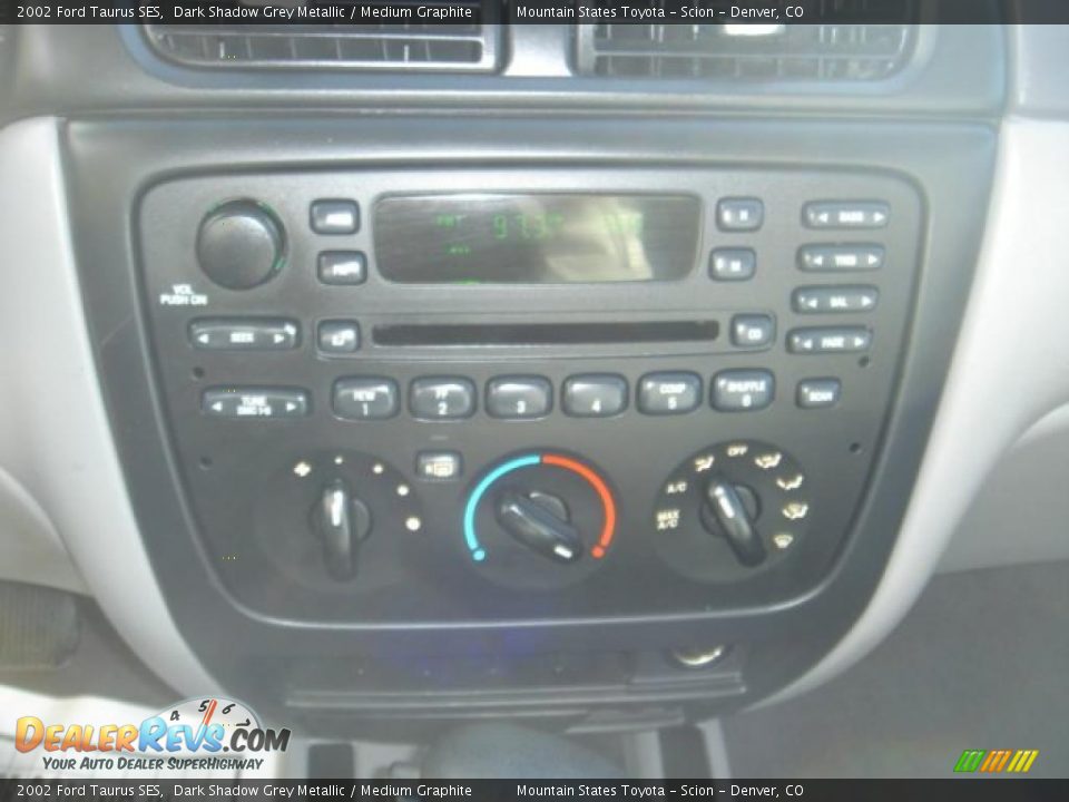 2002 Ford Taurus SES Dark Shadow Grey Metallic / Medium Graphite Photo #20