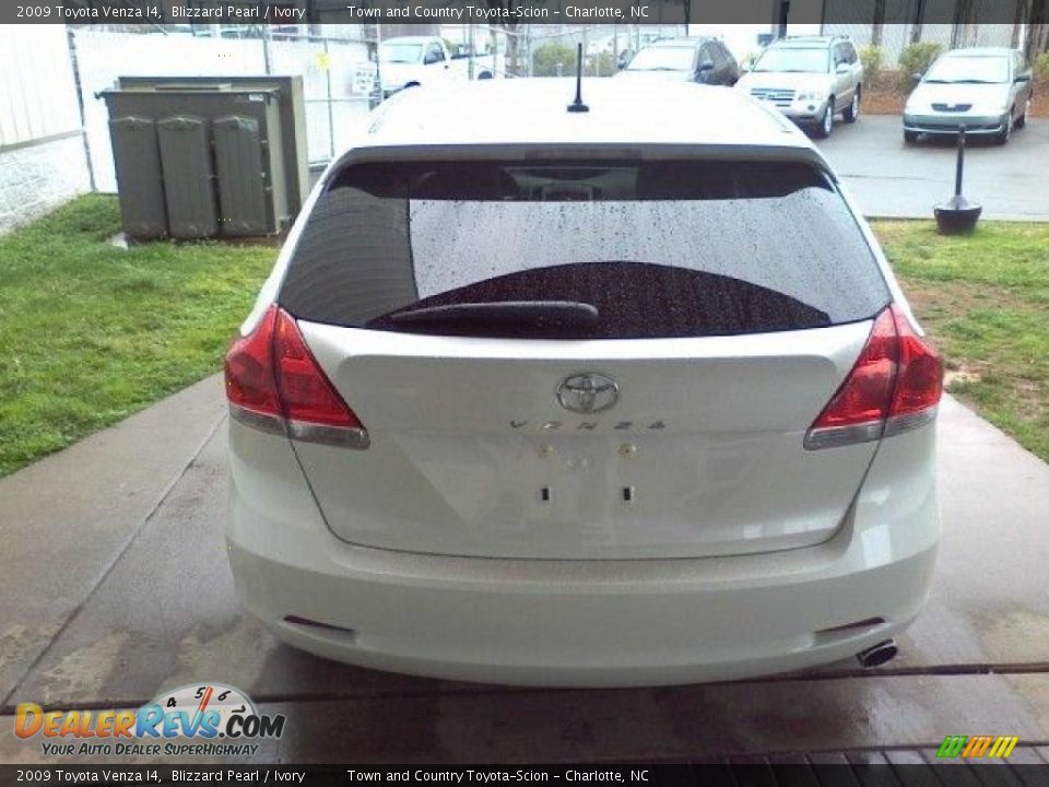 2009 Toyota Venza I4 Blizzard Pearl / Ivory Photo #4