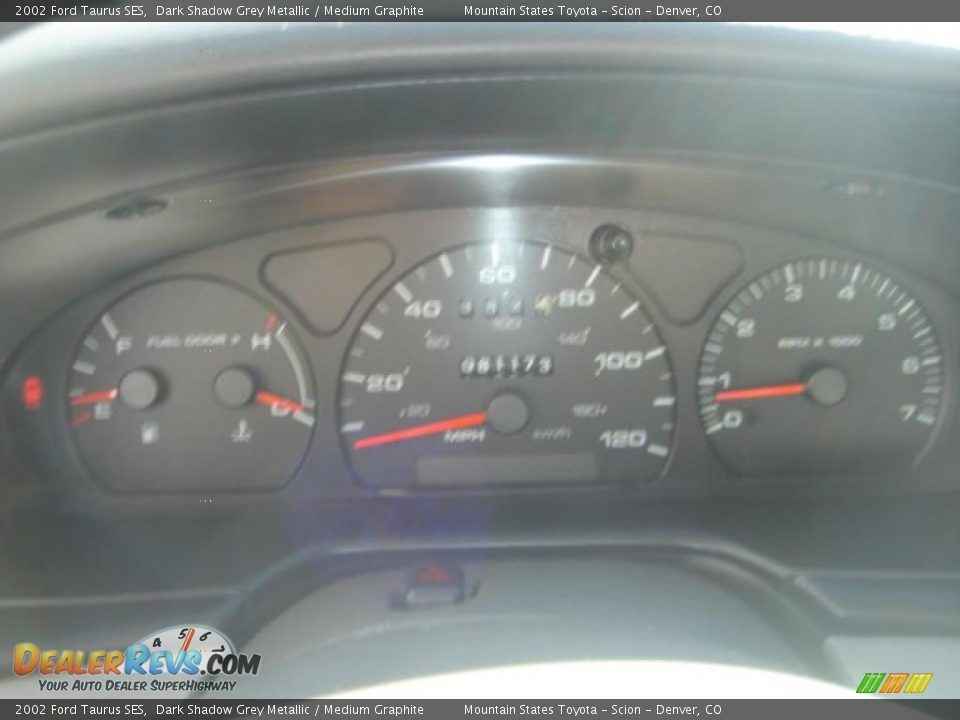2002 Ford Taurus SES Dark Shadow Grey Metallic / Medium Graphite Photo #28
