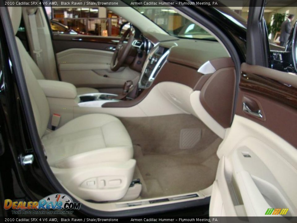 2010 Cadillac SRX 4 V6 AWD Black Raven / Shale/Brownstone Photo #18