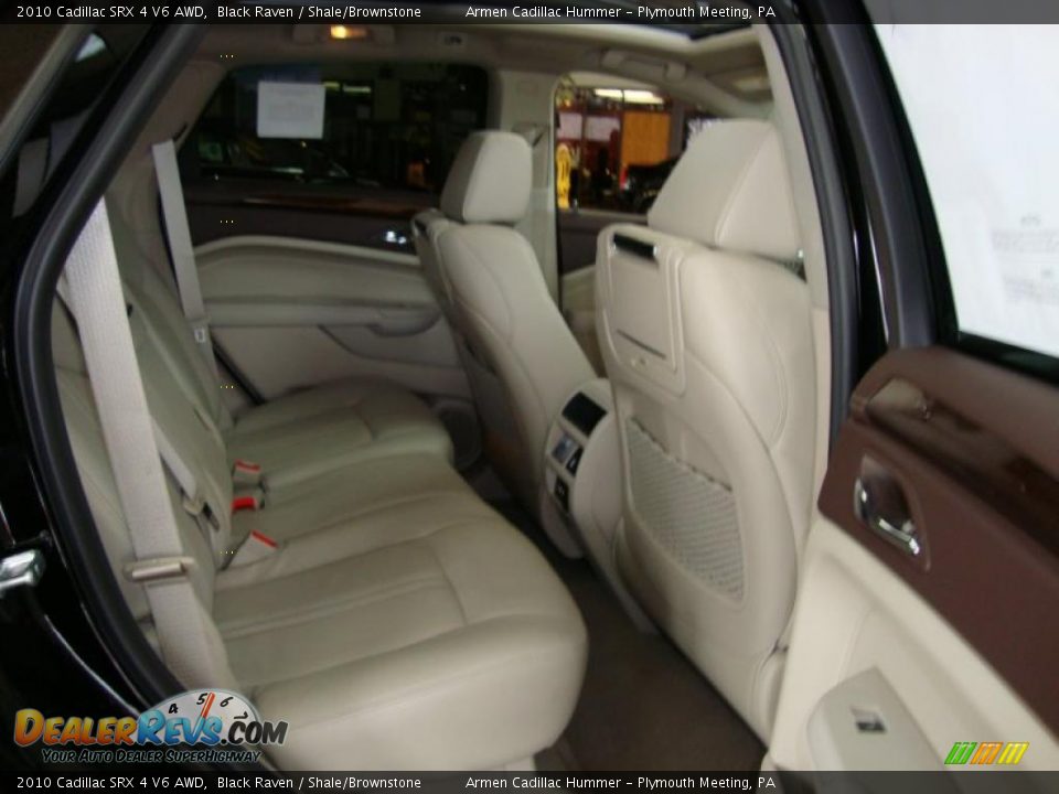 2010 Cadillac SRX 4 V6 AWD Black Raven / Shale/Brownstone Photo #19