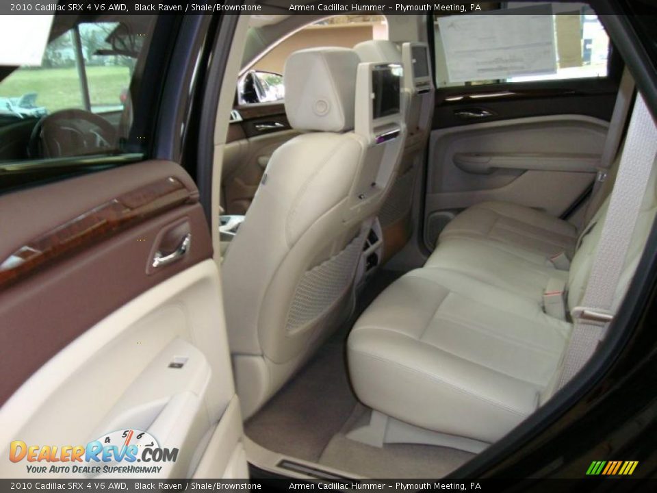 2010 Cadillac SRX 4 V6 AWD Black Raven / Shale/Brownstone Photo #21