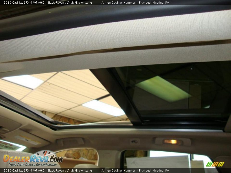 2010 Cadillac SRX 4 V6 AWD Black Raven / Shale/Brownstone Photo #24