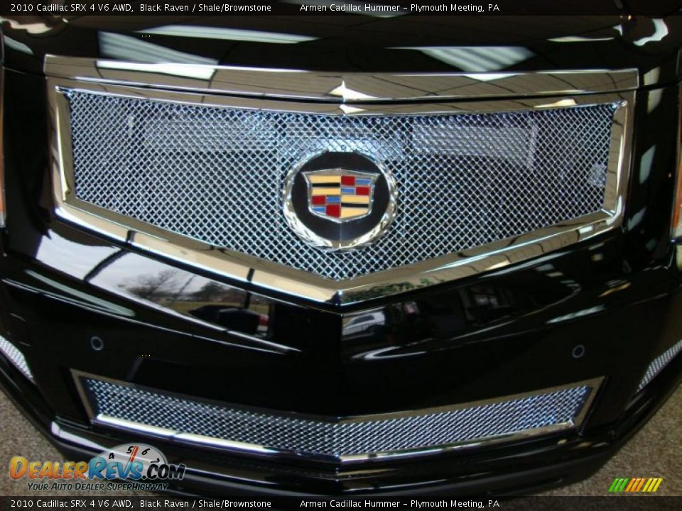2010 Cadillac SRX 4 V6 AWD Black Raven / Shale/Brownstone Photo #28