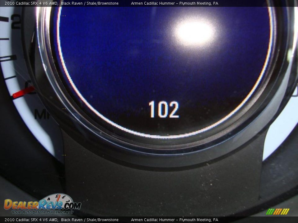 2010 Cadillac SRX 4 V6 AWD Black Raven / Shale/Brownstone Photo #30