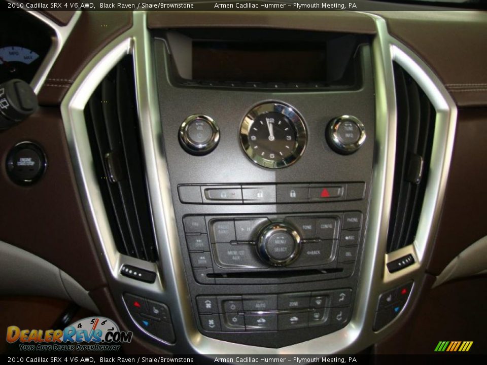 2010 Cadillac SRX 4 V6 AWD Black Raven / Shale/Brownstone Photo #31